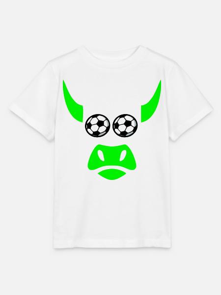 Fußball Grillfleisch - Stanley/Stella Kinder T-Shirt MINI CREATOR - Weiß