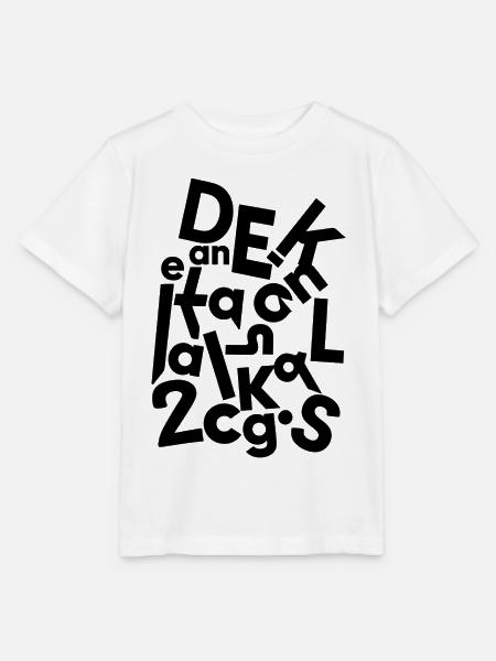 Dear Future Self Typography - Stanley/Stella Kinder T-Shirt MINI CREATOR  - Weiß