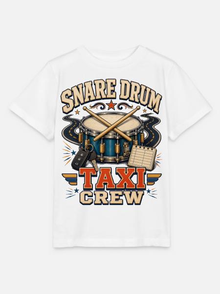 SNARE DRUM TAXI CREW - Stanley/Stella Kinder T-Shirt MINI CREATOR - Weiß
