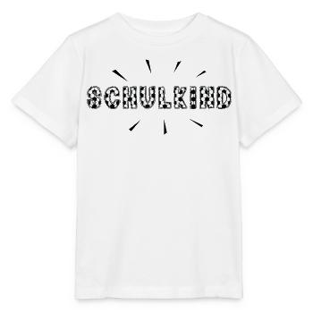 Schulkind Fußball Fußballschrift Einschulung - Stanley/Stella Kinder T-Shirt MINI CREATOR  - Weiß - Vorne - Maike (125cm)