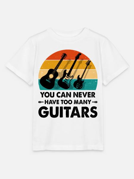 Gitarrist Gitarre - Stanley/Stella Kinder T-Shirt MINI CREATOR  - Weiß