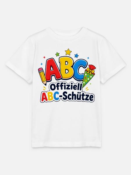 ABC-Schuetze - Stanley/Stella Kinder T-Shirt MINI CREATOR - Weiß