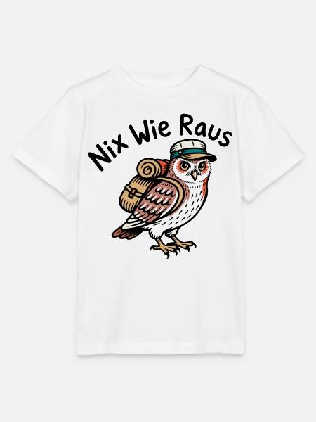 Nichts wie raus - Stanley/Stella Kinder T-Shirt MINI CREATOR  - Weiß