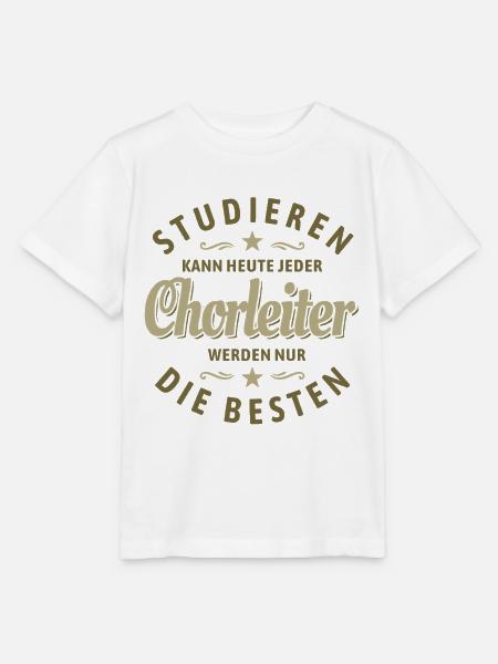 Studieren kann jeder | Chorleiter Spruch - Stanley/Stella Kinder T-Shirt MINI CREATOR  - Weiß