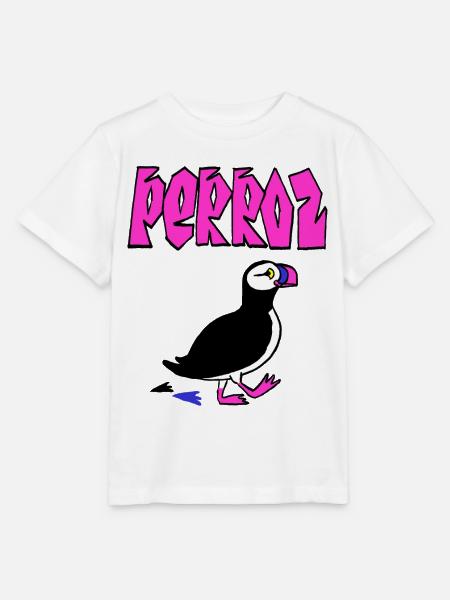 Puffin Perroz - Stanley/Stella Kinder T-Shirt MINI CREATOR - Weiß
