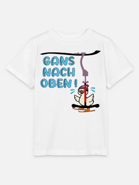 Skilift - Gans Oben - Stanley/Stella Kinder T-Shirt MINI CREATOR - Weiß