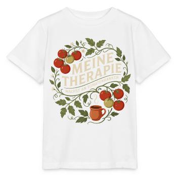 Meine Therapie Tomatenrankens Heilung - Stanley/Stella Kinder T-Shirt MINI CREATOR  - Weiß - Vorne - Maike (125cm)