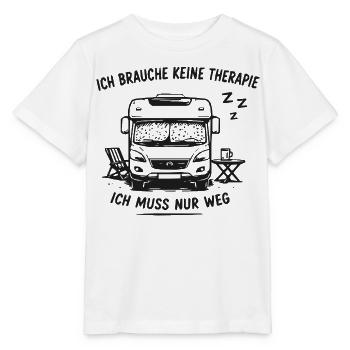 Vanlife Flucht Auszeit - Stanley/Stella Kinder T-Shirt MINI CREATOR  - Weiß - Vorne - Maike (125cm)