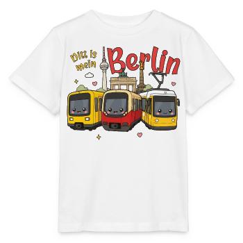 Ditt is mein Berlin - Stanley/Stella Kinder T-Shirt MINI CREATOR  - Weiß - Vorne - Maike (125cm)