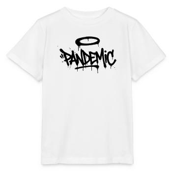 Pandemic Graffiti Halo - Stanley/Stella Kinder T-Shirt MINI CREATOR  - Weiß - Vorne - Maike (125cm)