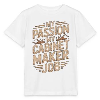 Cabinet Maker My Passion My Woodworking Artisan - Stanley/Stella MINI CREATOR Kids’ T-Shirt - white - Front - Maike (125cm)