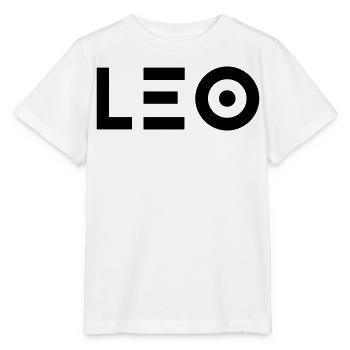 Prénom Leo - T-shirt bio MINI CREATOR Stanley/Stella Enfant - blanc - Devant - Maike (125cm)