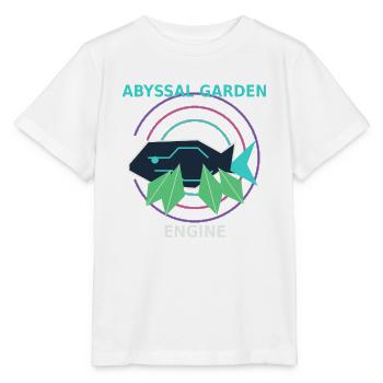 Moteur Abyssal Garden - T-shirt bio MINI CREATOR Stanley/Stella Enfant - blanc - Devant - Maike (125cm)