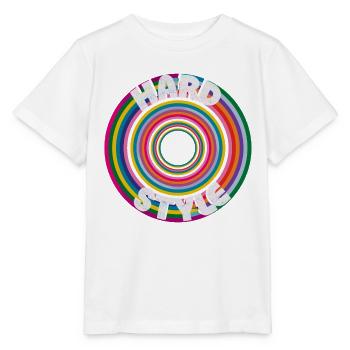 Rainbow Ring Hard Style - Stanley/Stella MINI CREATOR Kids’ T-Shirt - white - Front - Maike (125cm)