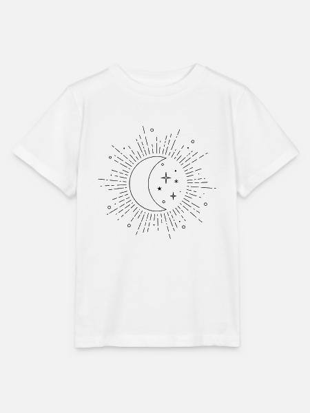 MondSonnenstrahl Sternenglanz - Stanley/Stella Kinder T-Shirt MINI CREATOR  - Weiß