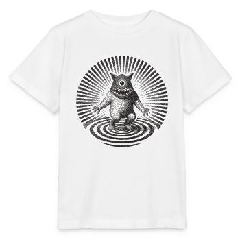 Ascendances démoniaques intérieures - T-shirt bio MINI CREATOR Stanley/Stella Enfant - blanc - Devant - Maike (125cm)
