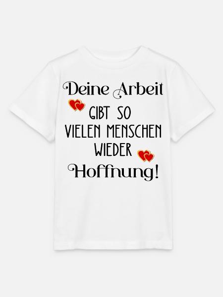 Arbeit Sinn Hoffnung - Stanley/Stella Kinder T-Shirt MINI CREATOR  - Weiß