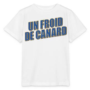 Hiver Froid Canard - T-shirt bio MINI CREATOR Stanley/Stella Enfant - blanc - Devant - Maike (125cm)