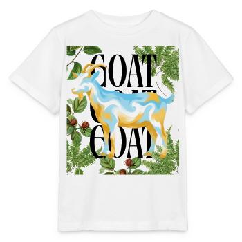 GOAT Legacy Argentina Colors Fußball-Tribute - Stanley/Stella Kinder T-Shirt MINI CREATOR  - Weiß - Vorne - Maike (125cm)
