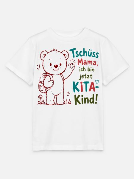 Kita Abschied Bär - Stanley/Stella Kinder T-Shirt MINI CREATOR - Weiß