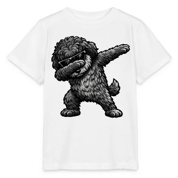 Dabbing Schafpudel - Stanley/Stella Kinder T-Shirt MINI CREATOR  - Weiß - Vorne - Maike (125cm)