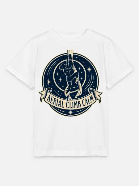 AERIAL CLIMB CALM - Stanley/Stella Kinder T-Shirt MINI CREATOR - Weiß