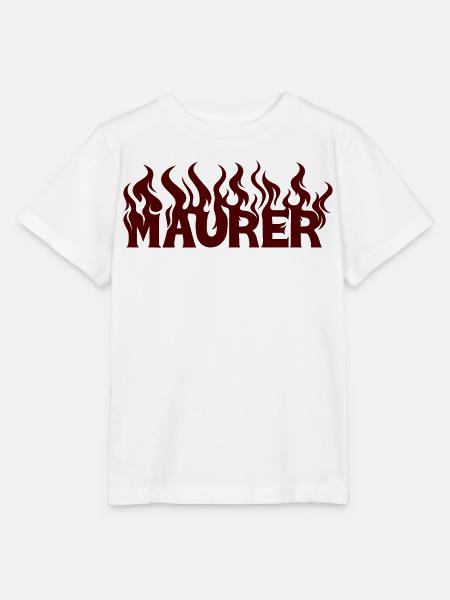 MAURER - Stanley/Stella Kinder T-Shirt MINI CREATOR - Weiß