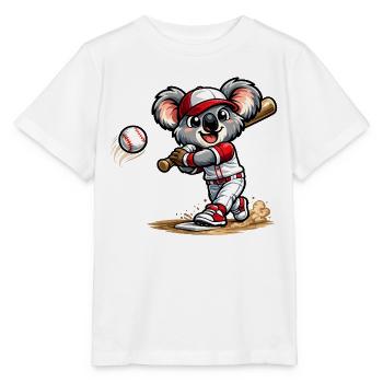 Koala Baseball - Stanley/Stella Kinder T-Shirt MINI CREATOR  - Weiß - Vorne - Maike (125cm)