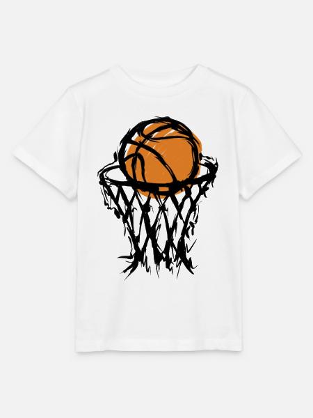 Basketball - Stanley/Stella Kinder T-Shirt MINI CREATOR - Weiß
