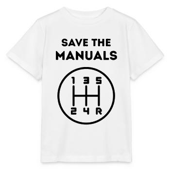 Rettet die Handbücher - Stanley/Stella Kinder T-Shirt MINI CREATOR  - Weiß - Vorne - Maike (125cm)