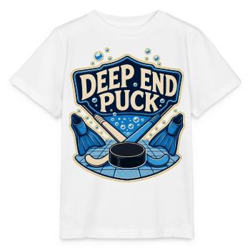 DEEP END PUCK - Stanley/Stella MINI CREATOR Kids’ T-Shirt - white - Front - Maike (125cm)