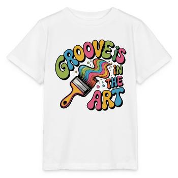 Groove is in the Art - Stanley/Stella MINI CREATOR Kids’ T-Shirt - white - Front - Maike (125cm)