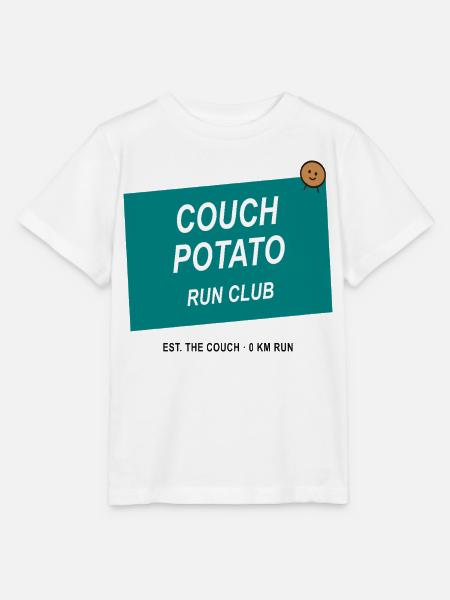 Couch Potato Laufclub - Stanley/Stella Kinder T-Shirt MINI CREATOR - Weiß