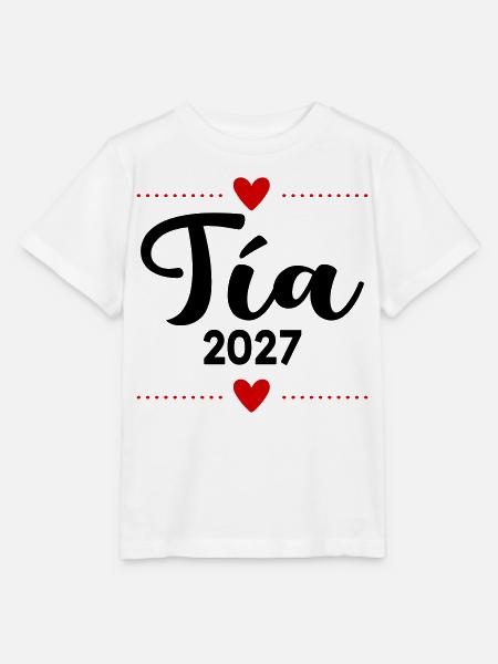 Spanische Tante 2027 - Stanley/Stella Kinder T-Shirt MINI CREATOR - Weiß
