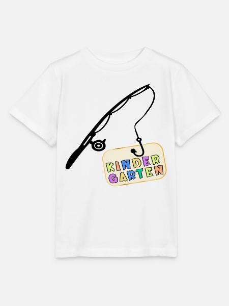 Kindergartenkind Kindergarten Angeln - Stanley/Stella Kinder T-Shirt MINI CREATOR - Weiß