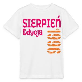 30th birthday August 1986 - Stanley/Stella MINI CREATOR Kids’ T-Shirt - white - Front - Maike (125cm)