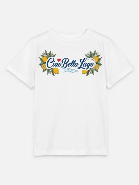 Ciao Bella Lago Zitronen - Stanley/Stella Kinder T-Shirt MINI CREATOR - Weiß