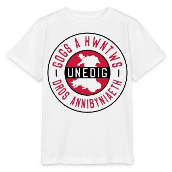 Gogs A Hwntws Unedig Dros Annibyniaeth - Stanley/Stella MINI CREATOR Kids’ T-Shirt - white - Front - Maike (125cm)