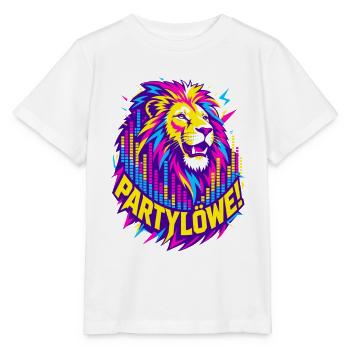 Partylöwe - Stanley/Stella Kinder T-Shirt MINI CREATOR  - Weiß - Vorne - Maike (125cm)