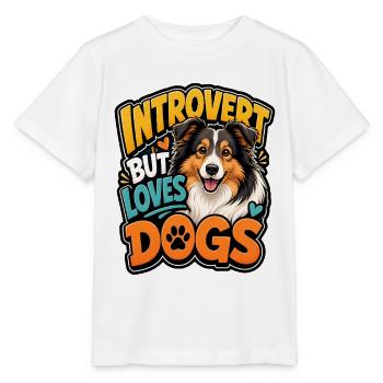 Shetland Shepherd - Stanley/Stella Kinder T-Shirt MINI CREATOR  - Weiß - Vorne - Maike (125cm)