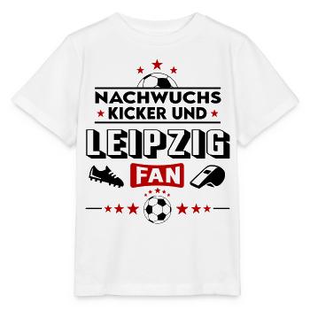 Leipzig Fußball Nachwuchs Baby Kinder Spieler - Stanley/Stella Kinder T-Shirt MINI CREATOR  - Weiß - Vorne - Maike (125cm)