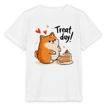 Treat Day! - Stanley/Stella MINI CREATOR Kids’ T-Shirt - white - Front - Maike (125cm)