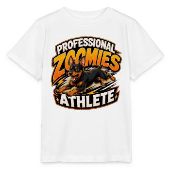 Miniature Pinscher - Stanley/Stella MINI CREATOR Kids’ T-Shirt - white - Front - Maike (125cm)