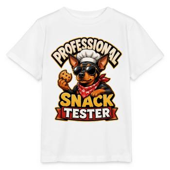 Miniature Pinscher - Stanley/Stella MINI CREATOR Kids’ T-Shirt - white - Front - Maike (125cm)