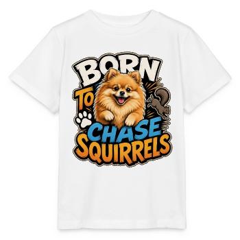 Pomeranian - Stanley/Stella MINI CREATOR Kids’ T-Shirt - white - Front - Maike (125cm)