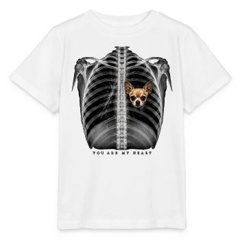 You Are My Heart - Stanley/Stella MINI CREATOR Kids’ T-Shirt - white - Front - Maike (125cm)