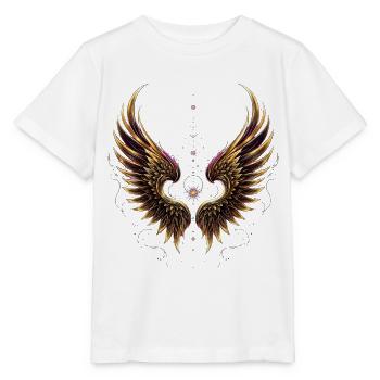 Symbol & Religion - Angel Wings - Stanley/Stella MINI CREATOR Kids’ T-Shirt - white - Front - Maike (125cm)