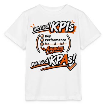 KPI Graphic Motivation - Stanley/Stella MINI CREATOR Kids’ T-Shirt - white - Front - Maike (125cm)