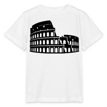 Colosseum Rome - Stanley/Stella MINI CREATOR Kids’ T-Shirt - white - Front - Maike (125cm)