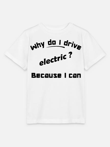 Elektrische Autos - Stanley/Stella Kinder T-Shirt MINI CREATOR  - Weiß